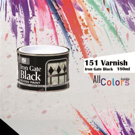 151 Coatings Paint Primer Metallic Gloss Matt Red Gold Silver Black