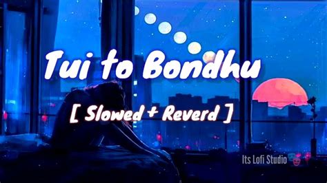 Tui To Bondhu Manush Valo Na তুই তো বন্ধু মানুষ ভালো না Slowed