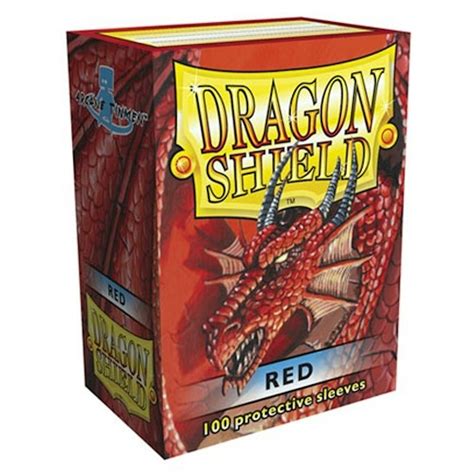 Dragon Shield Card Sleeves Red 100 Da Card World