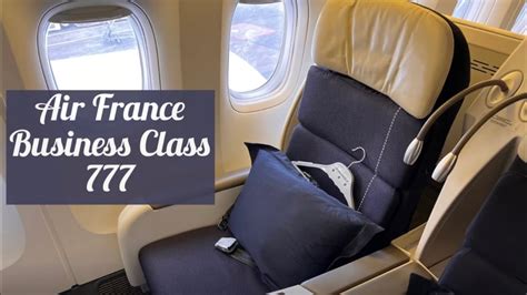 Air France Business Class Cdg To Ptp Youtube