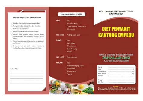 Leaflet Gizi Rsud Dr Darsono Pacitan