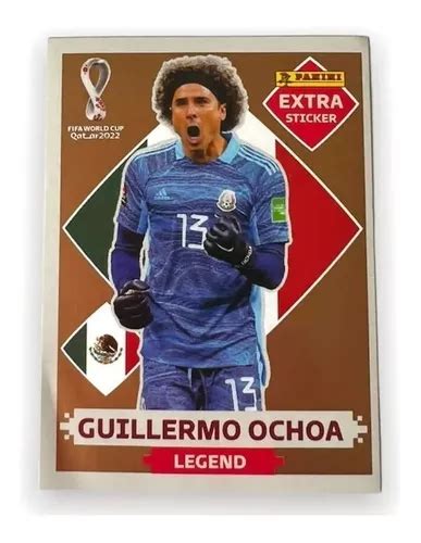 Figurinha Legend Guillermo Ochoa Copa Mundo Bronze Parcelamento