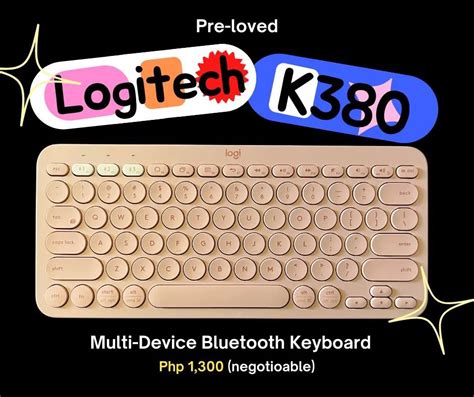 LOGITECH K380 PINK, Computers & Tech, Parts & Accessories, Computer ...