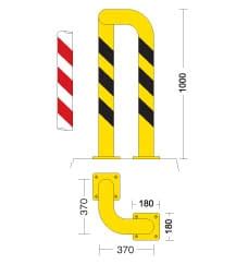 Eckschutzb Gel Rohr Mm Pa Honerkamp Facilityprotection Gmbh