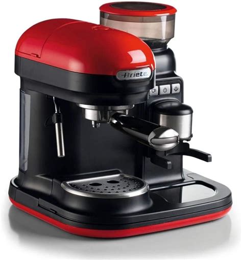 Ariete 1318 Modern Espresso Makinesi Kırmızı Amazon tr Mutfak