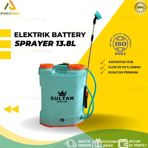 Tengki Semprot Sprayer Elektrik Sultan Premium Psi L