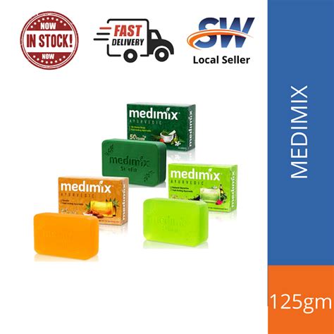 Medimix Soap 125gm Ayurvedic 18 Herbs Glycerin Sandalwood Lazada