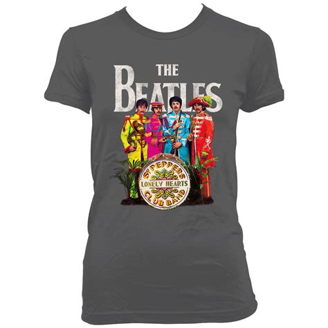 Sgt Pepper Ladies T Shirt The Beatles Official Store