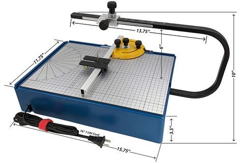 Hercules Hot Wire Foam Cutter Table With Foot Control Pedal Tabletop