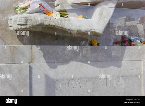 Winged Figure By Sculptor Jacob Epstein On The Tomb Of Writer Oscar