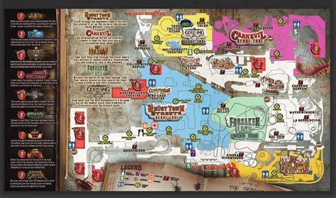 Knott's Scary Farm 2024 Map - Myrah Tiphany