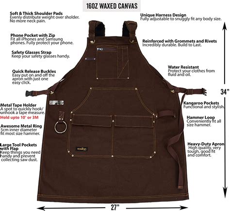 10 Best Woodworking Aprons in 2021: Reviews and Buying Guide