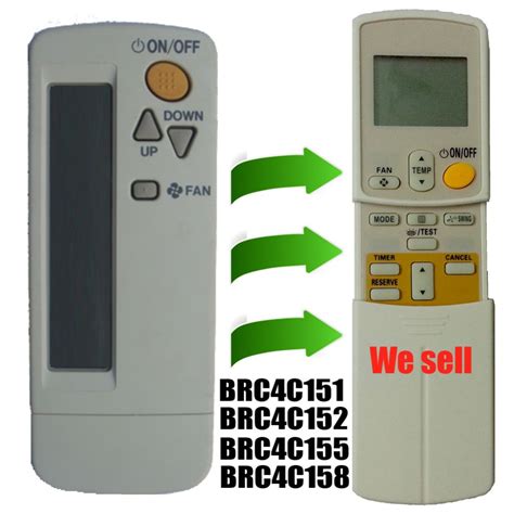 Aliexpress Buy Replacement For Daikin Air Conditioner Remote