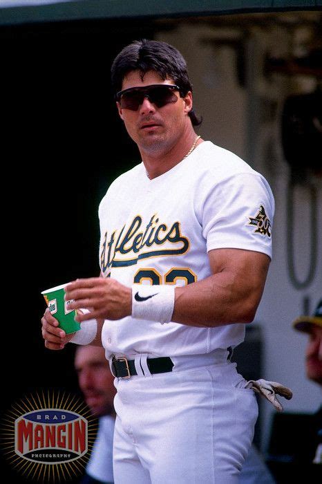 Jose Canseco In His Return To The Oakland A S In The Reunion