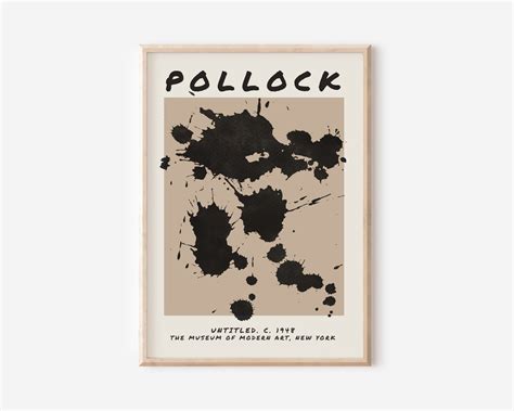 Jackson Pollock Print Pollock Printable Art Pollock Abstract - Etsy