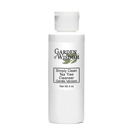 Simply Clean Tea Tree Oil Cleanser, Gentle Version | Garden Of Wisdom Skincare