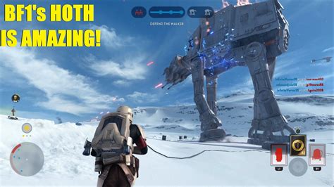 Star Wars Battlefront 1 2015 BF1 S Hoth Walker Assault Map WAS