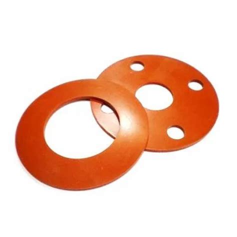 Red Ring Gasket Silicone Rubber Gaskets Thickness Mm At Rs