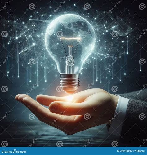 Global Light Of Knowledge Stock Photo Image Of Power 309410506