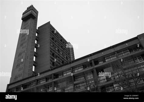 Trellick Tower The Iconic Brutalist Tower Block Golborne Road Kensal Town West London