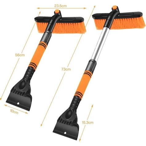 Grattoir Glace Et Brosse Neige En Grattoir Pare Brise Kit