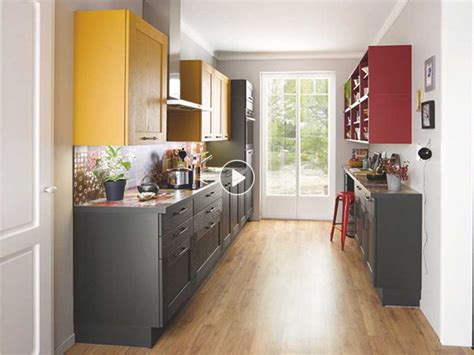 Comment Am Nager Une Cuisine Couloir Breakfast Bar Kitchen Cabinets