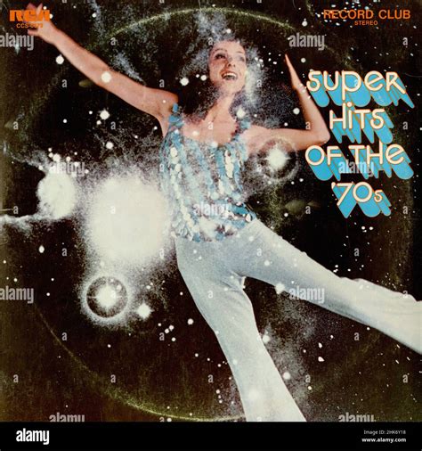 Super Hits Of The '70s (FC) - Vintage Musical Vinyl Album Stock Photo ...