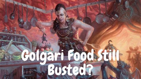 Golgari Food Modern Gameplay Magic The Gathering Online Modern