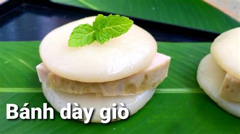 Cách Làm Bánh Dày Giò vừa dễ vừa ngon | How To Cook Rice Cake | Hà Ly ...