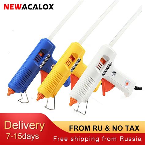 150w Eu Diy Hot Melt Glue Gun 11mm Adhesive Stick Set Glass AliExpress