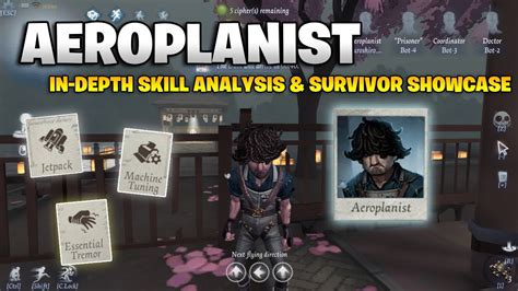 NEW SURVIVOR AEROPLANIST IN DEPTH ANALYSIS IDENTITY V YouTube