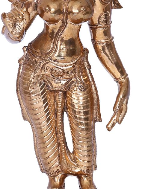 Devi Meenakshi Sculpture Madhuchista Vidhana Lost Wax