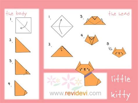 Origami Cat Step By Step Yeunjamillia