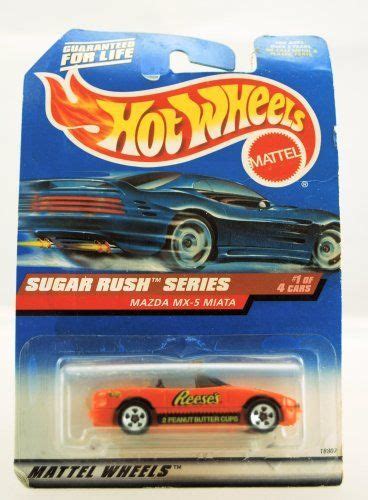 Hot Wheels 1998 Sugar Rush Series Mazda MX 5 Miata Reese S Peanut