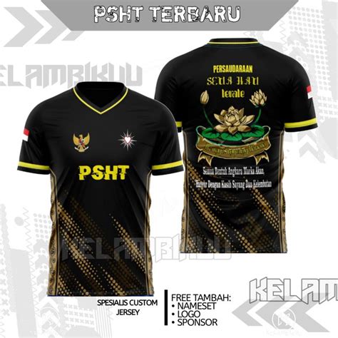 Jual Jersey Pencak Silat Psht Terate Printing Terbaru Jersey Psht Setia