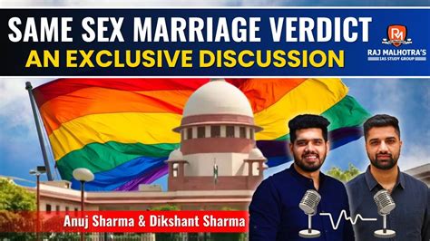 Same Sex Marriage Verdict Sc Gives Historic Verdict An Exclusive