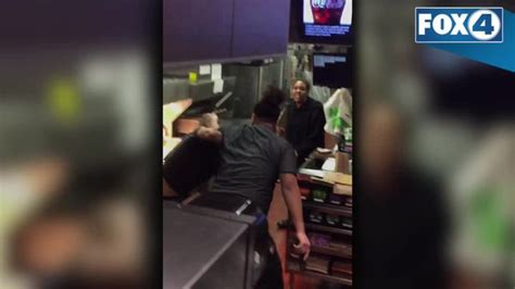 Mcdonalds Employee Pulls A Gun During Fight