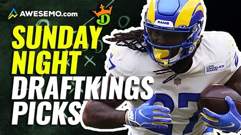 Bears Vs Rams Draftkings Nfl Showdown Picks Sunday Night Football