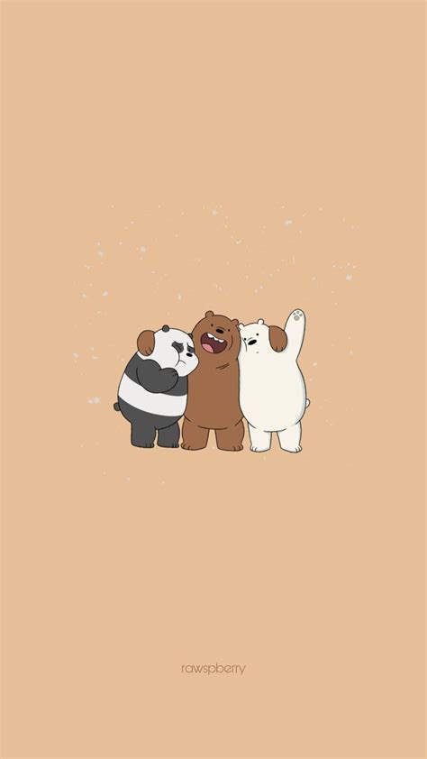 We Bare Bear Lockscreen Homescreen By Me Arte De Osos Pandas