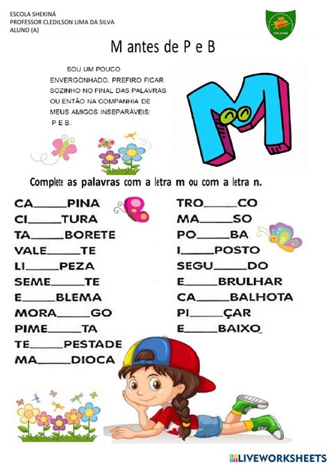 Palavras Com N Antes De Consoantes