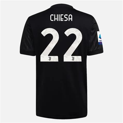 Günstige Fußballtrikots Juventus Federico Chiesa 22 Auswärts Trikot