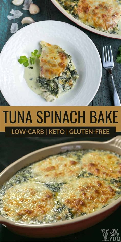 Spinach Bake With Low Carb Keto And Sugar Free Crust