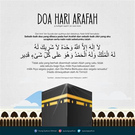 Zikir Dan Doa Hari Arafah