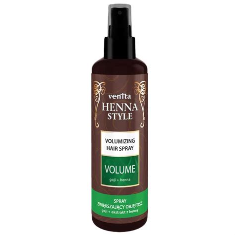 Venita Henna Style Volume Spray Zwi Kszaj Cy Objeto Spray Do W Os W Ml