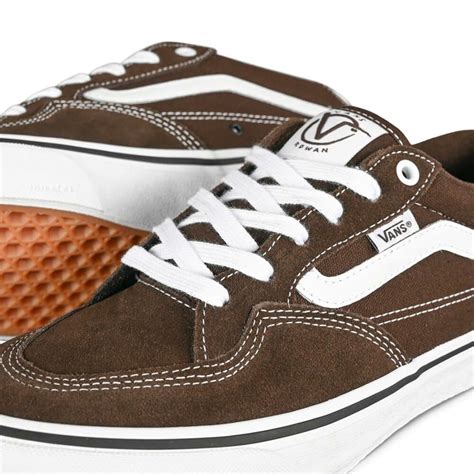 Vans Rowan Pro Skate Shoes Dark Brown Supereight