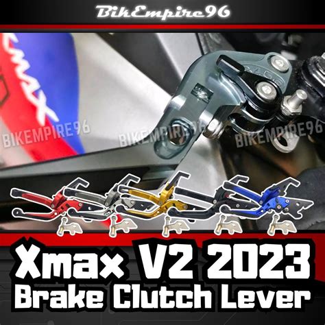 Yamaha Xmax V2 2023 Brake Clutch Lever With Packing Lock Pin Shopee