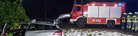 Schwerer Verkehrsunfall Freiwillige Feuerwehr Wiesmoor