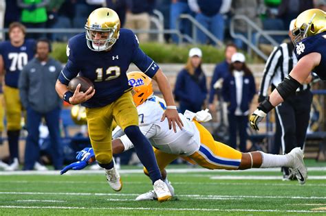 Notre Dame Fighting Irish VS Pitt Panthers Football Betting Lines