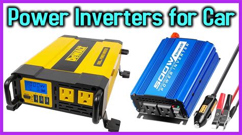 Top Best Power Inverters For Cars In Reviews Youtube