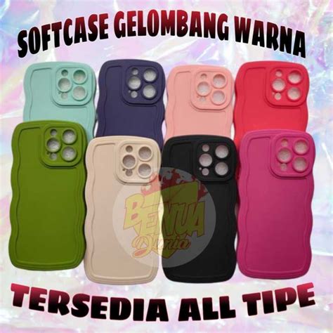 BD CASE INFINIX NOTE 12 PRO NOTE 12 2023 SOFTCASE GELOMBANG WARNA PRO